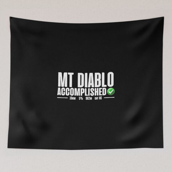 Item preview, Mount Diablo Accomplished Cycling Climb California Usa Classic T-Shirt designed and sold by verarheaf9.