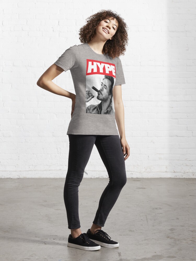 HYPE RED Robert Downey Jr Essential T Shirt for Sale by HypeFashion Redbubble