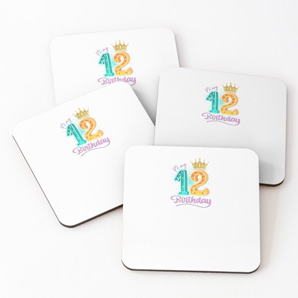 Item preview, It's My 12th Birthday designed and sold by FantasticBee.