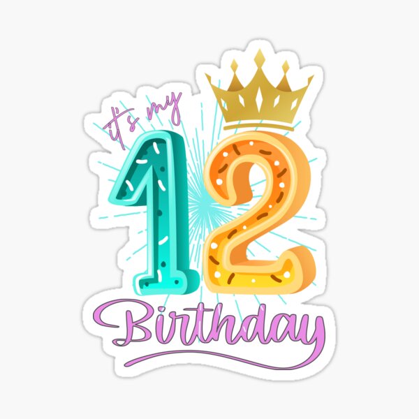 Number 12, Vintage 12 Years, 12nd Birthday, Twelve svg, Vintage design,  Sublimation design, 12 Retro, Instant Download