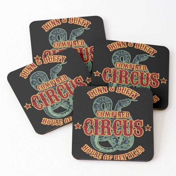 Aperçu de l'œuvre Dunn & Duffy Combined Circus ✅ T-shirt Maison des Reptiles créée et vendue par Vesbee80.
