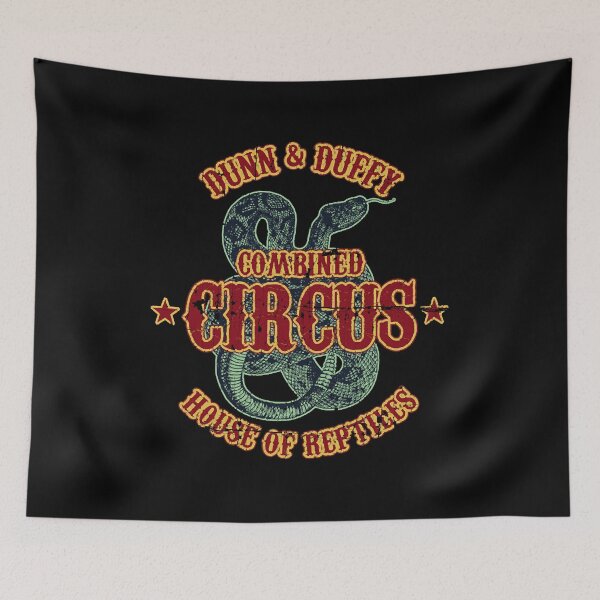 Item preview, Dunn & Duffy Combined Circus ✅ House of Reptiles T-Shirt designed and sold by Vesbee80.