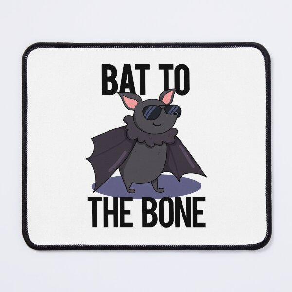 Item preview, Bat To The Bone Funny Bat Puns designed and sold by punnybone.