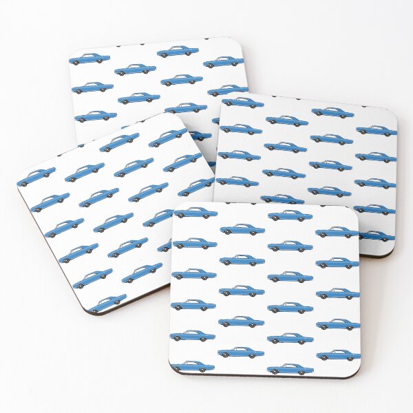 Item preview, Blue 60s DD Coupe designed and sold by MandyCarsArts.