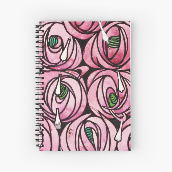 Aperçu de l'œuvre Floral pattern by Charles Rennie Mackintosh créée et vendue par Vintage Designs +.