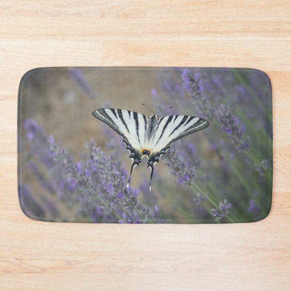Item preview, Elegant Swallowtail On Lavender Spike Photograph designed and sold by taiche.