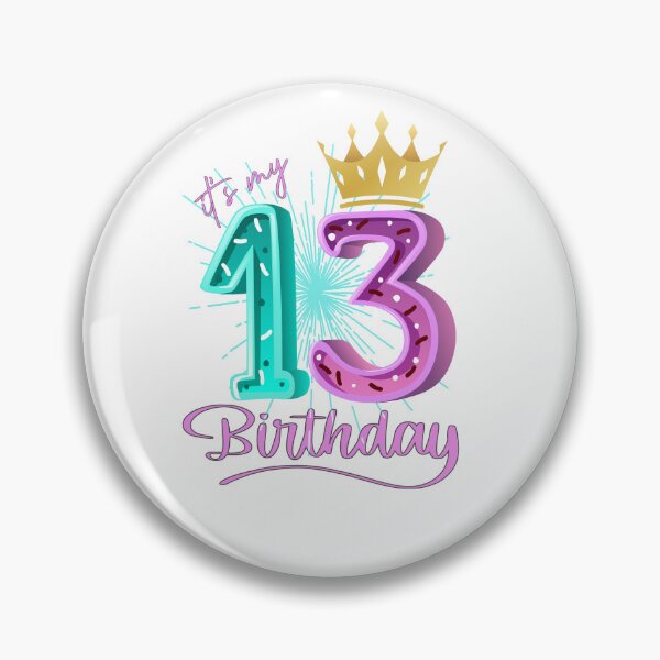 Item preview, It's My 13th Birthday designed and sold by FantasticBee.