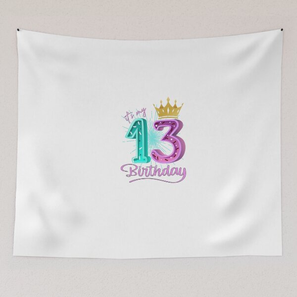 Item preview, It's My 13th Birthday designed and sold by FantasticBee.