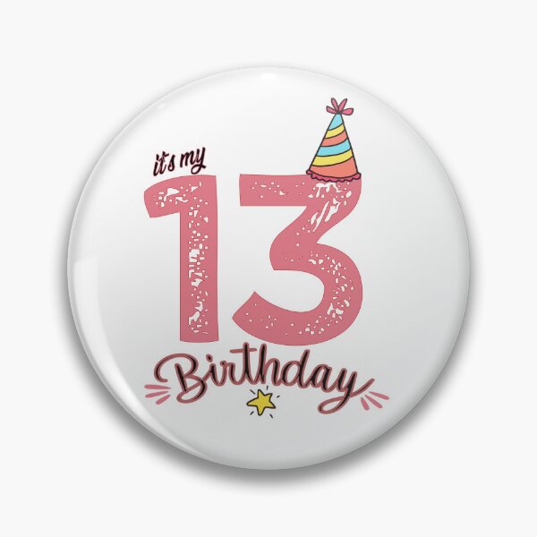 Item preview, It's My 13th Birthday designed and sold by FantasticBee.