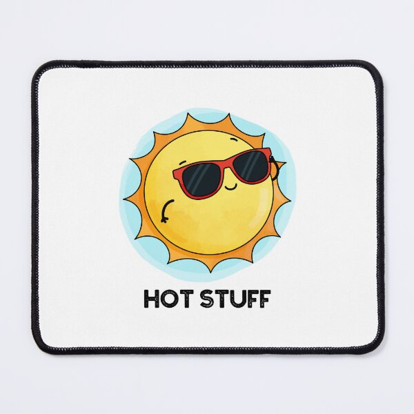 Item preview, Hot Stuff Funny Sun Puns designed and sold by punnybone.