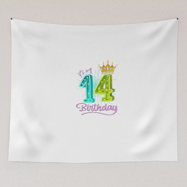 Item preview, It's My 14th Birthday designed and sold by FantasticBee.