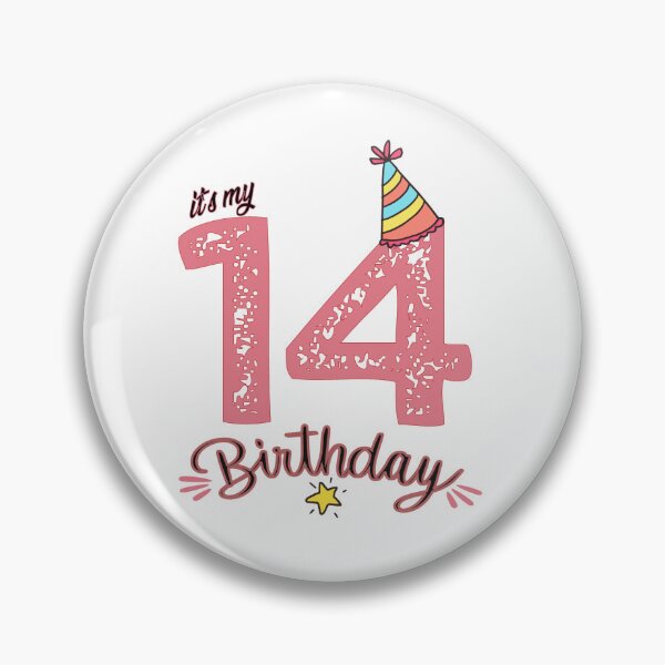 Item preview, It's My 14th Birthday designed and sold by FantasticBee.