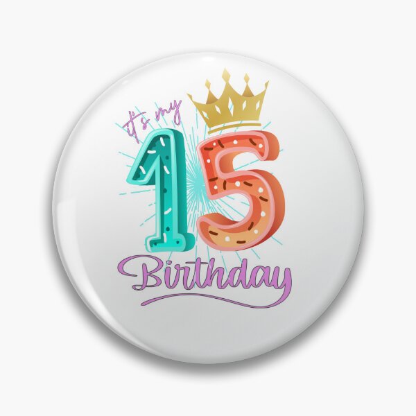 Item preview, It's My 15th Birthday designed and sold by FantasticBee.