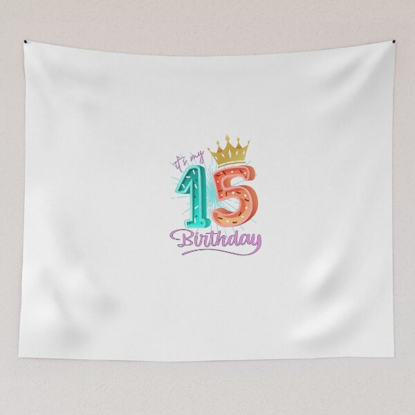 Item preview, It's My 15th Birthday designed and sold by FantasticBee.