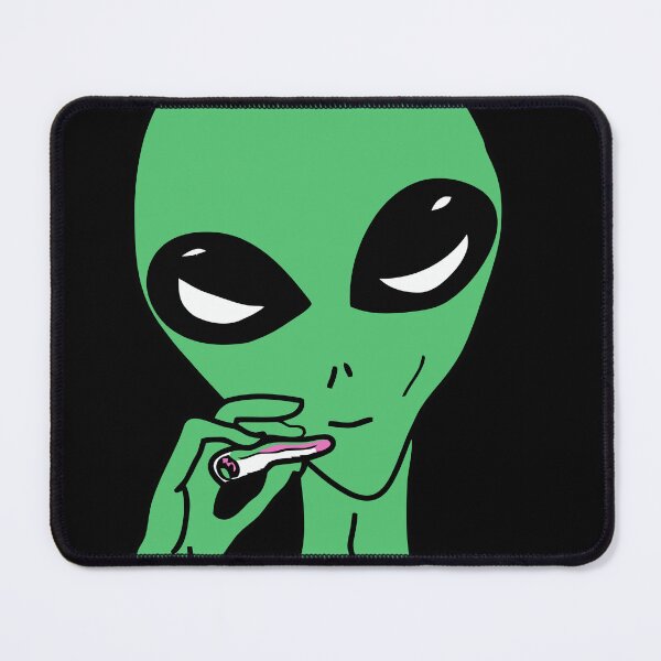 Item preview, Green Stoner Alien designed and sold by SwanDive.