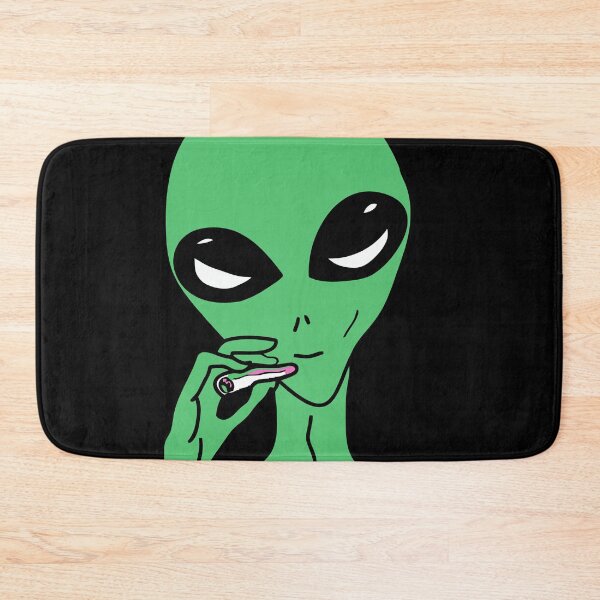 Item preview, Green Stoner Alien designed and sold by SwanDive.
