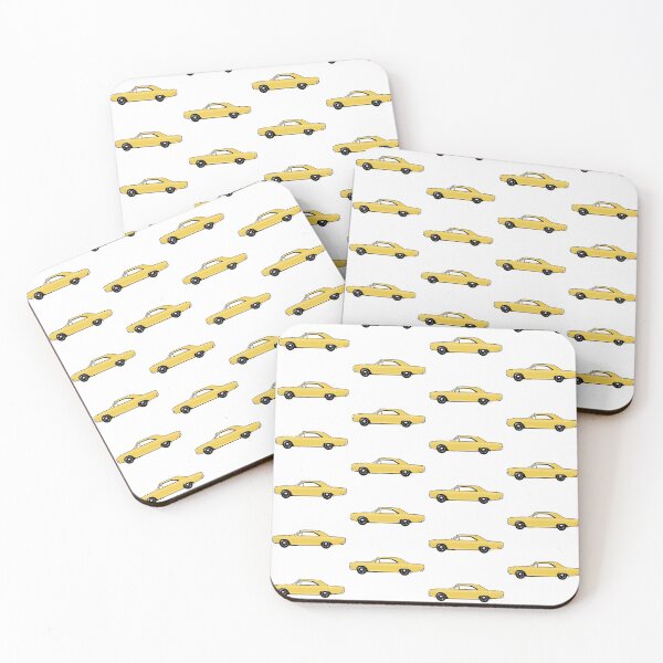 Item preview, Yellow 60s DD Coupe designed and sold by MandyCarsArts.