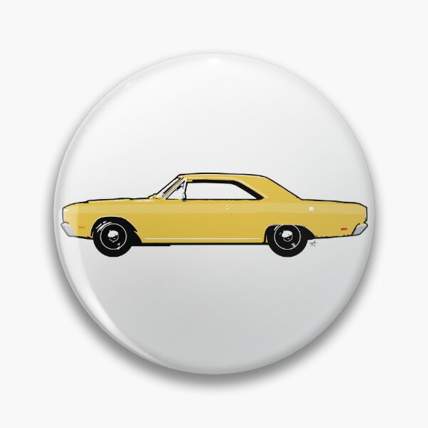 Item preview, Yellow 60s DD Coupe designed and sold by MandyCarsArts.