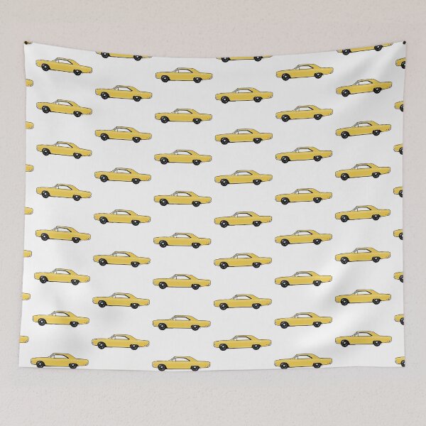 Item preview, Yellow 60s DD Coupe designed and sold by MandyCarsArts.