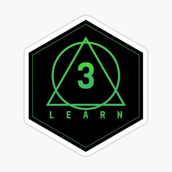 Numbers Sticker Design Sticker