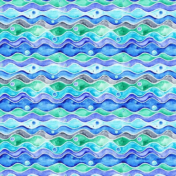 Artwork thumbnail, Ocean Pattern by Timone