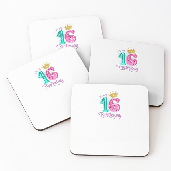 Item preview, It's My 16th Birthday designed and sold by FantasticBee.