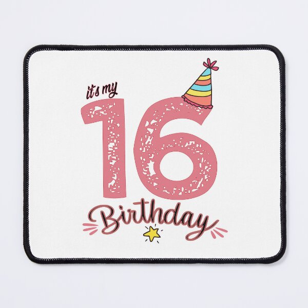 Item preview, It's My 16th Birthday designed and sold by FantasticBee.