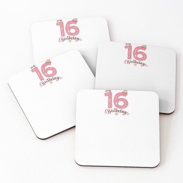 Item preview, It's My 16th Birthday designed and sold by FantasticBee.