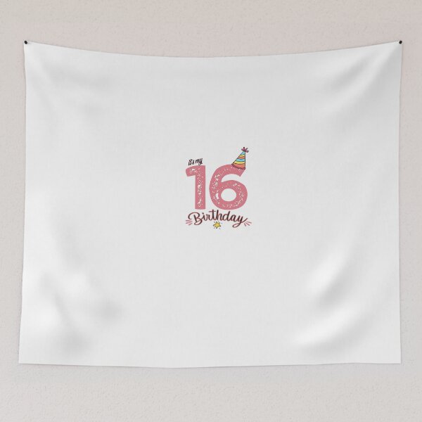 Item preview, It's My 16th Birthday designed and sold by FantasticBee.