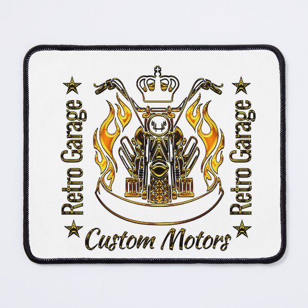 Item preview, Custom Motors Retro Garage designed and sold by boogeyman.