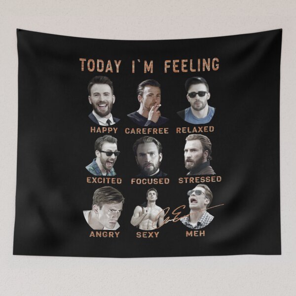 Item preview, Chris Evans - Funny Feelings  designed and sold by PAFDesign.