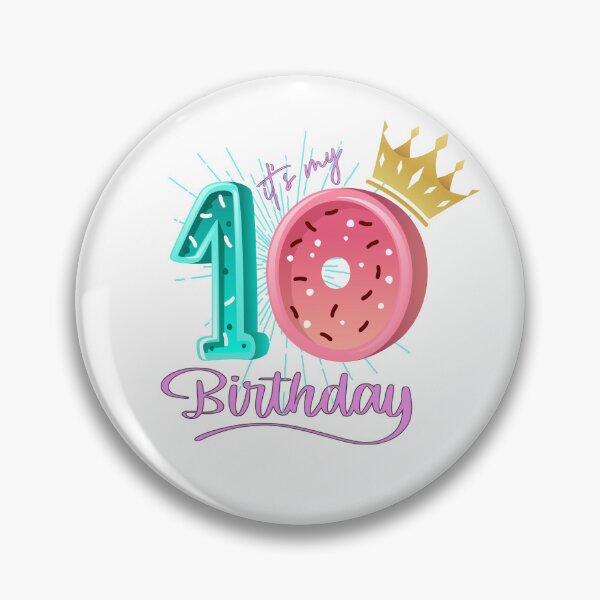 Item preview, It's My 10th Birthday designed and sold by FantasticBee.