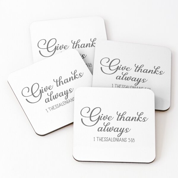 Item preview, Christian Design - Give Thanks Always - 1 Thessalonians 5:18 designed and sold by simplydesignart.