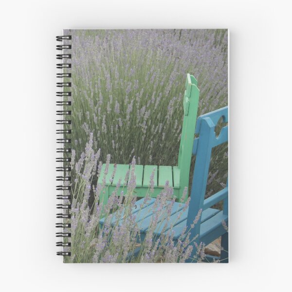 Item preview, Table For Three In A Lavender Field Photography designed and sold by taiche.