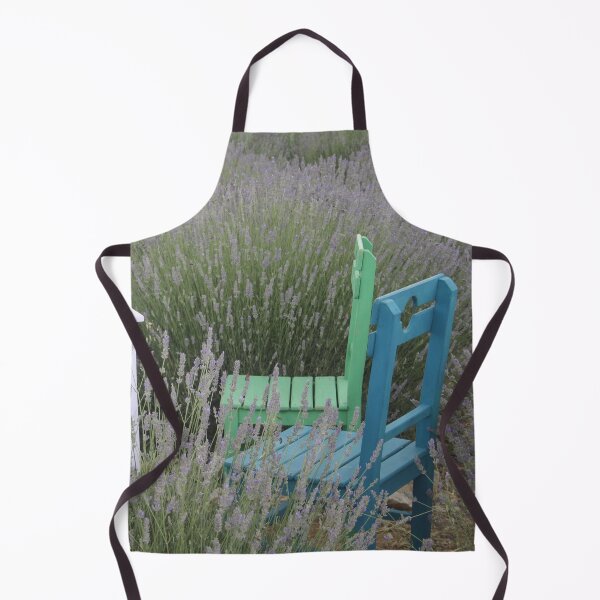 Item preview, Table For Three In A Lavender Field Photography designed and sold by taiche.