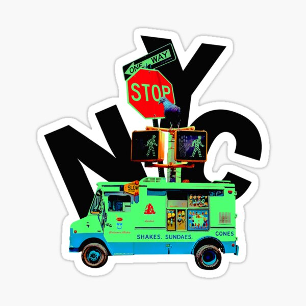 Item preview, NYC LOOK BOTH WAYS designed and sold by OSTONSHOP.