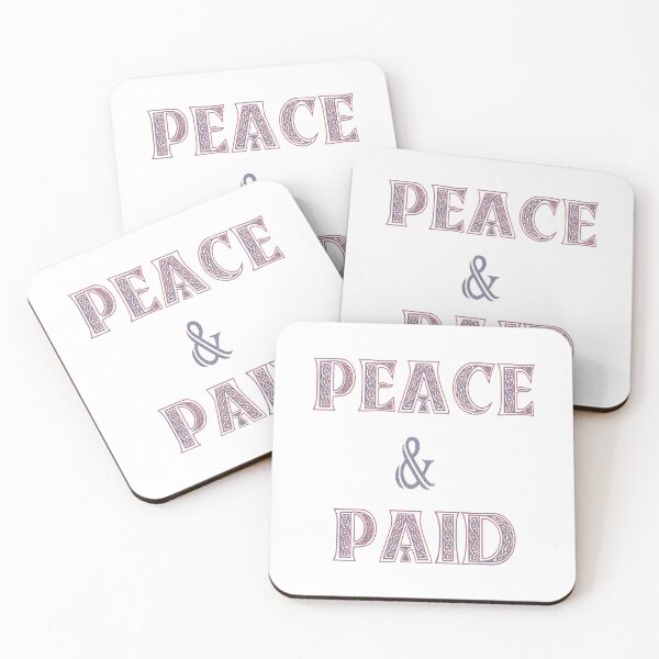 Item preview, Peace & paid designed and sold by IVEKDESIGN.