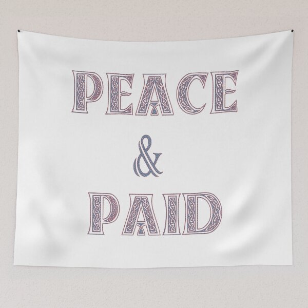 Item preview, Peace & paid designed and sold by IVEKDESIGN.