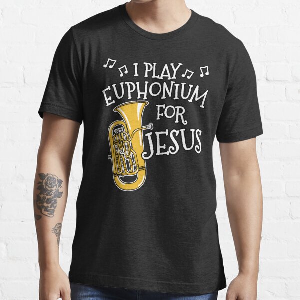Just A Girl Who Plays Tuba Female Brass Player Essential T-Shirt for Sale  by doodlerob