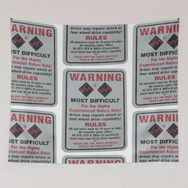 Item preview, Double Black Diamond Warning designed and sold by T-Hand141Homestead.