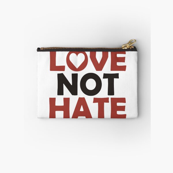 Item preview, Love Not Hate designed and sold by JezWeCan.