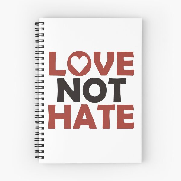 Item preview, Love Not Hate designed and sold by JezWeCan.