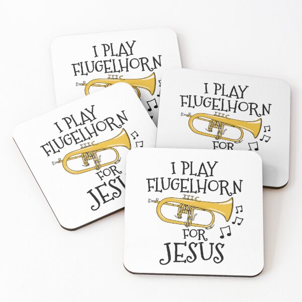Item preview, I Play Flugelhorn For Jesus Church Brass Musician designed and sold by doodlerob.