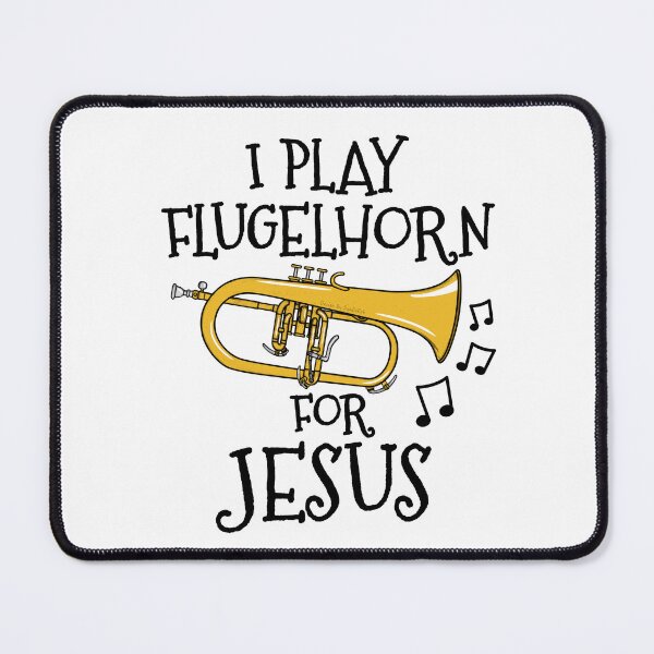 Item preview, I Play Flugelhorn For Jesus Church Brass Musician designed and sold by doodlerob.