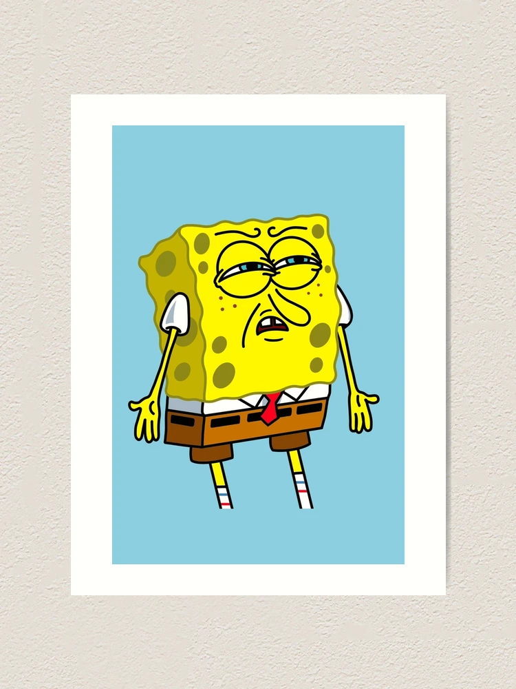 Spongebob meme face Magnet for Sale by L1sercool