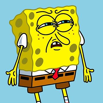 Spongebob Meme Face | Sticker