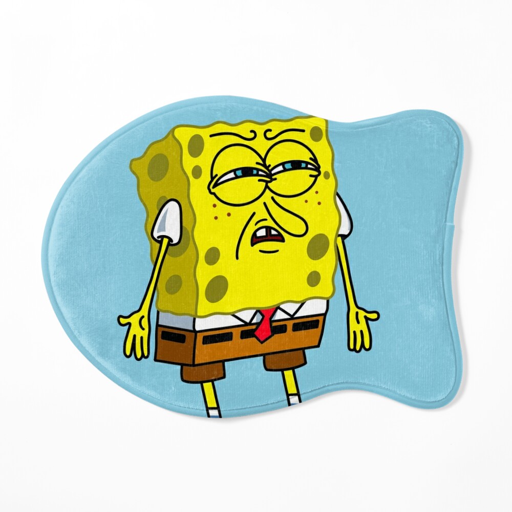 Spongebob meme face Art Print for Sale by L1sercool