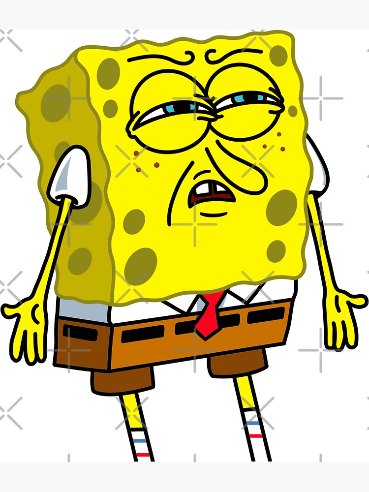 Spongebob meme face Magnet for Sale by L1sercool