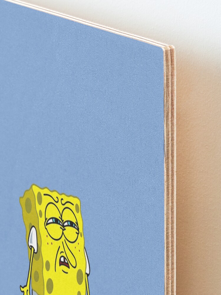 Spongebob meme face Art Print for Sale by L1sercool