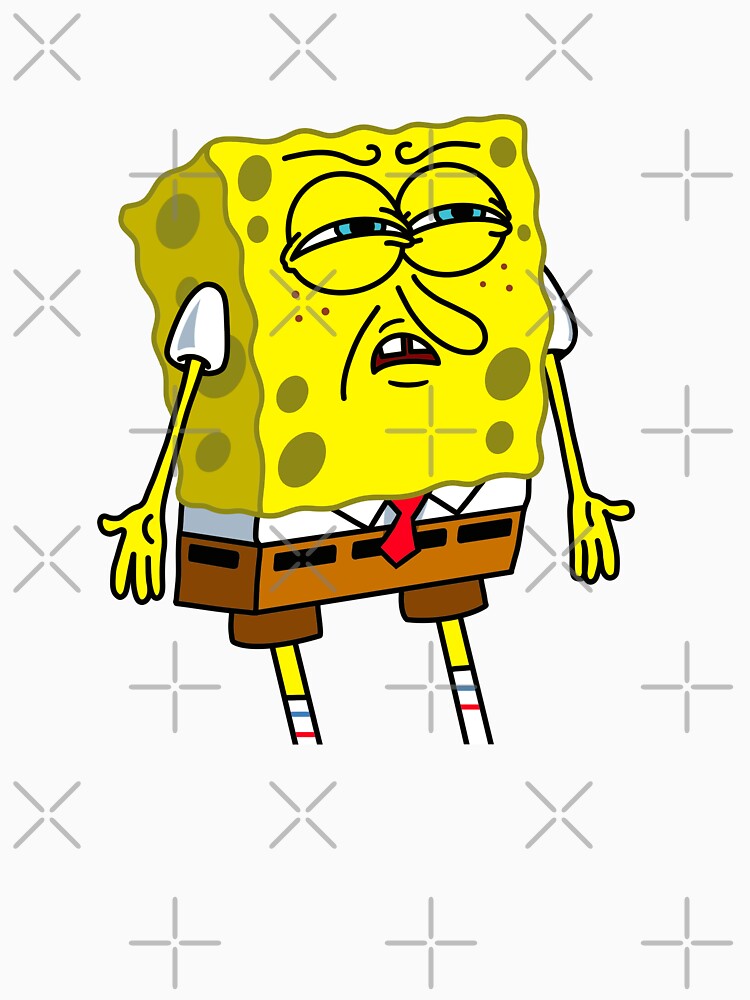 Spongebob Dank Face Meme Funny Sponge Bob Square Pants 